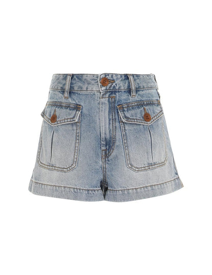 Denim Mini Short