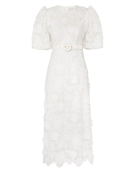 Halliday Lace Flower Dress