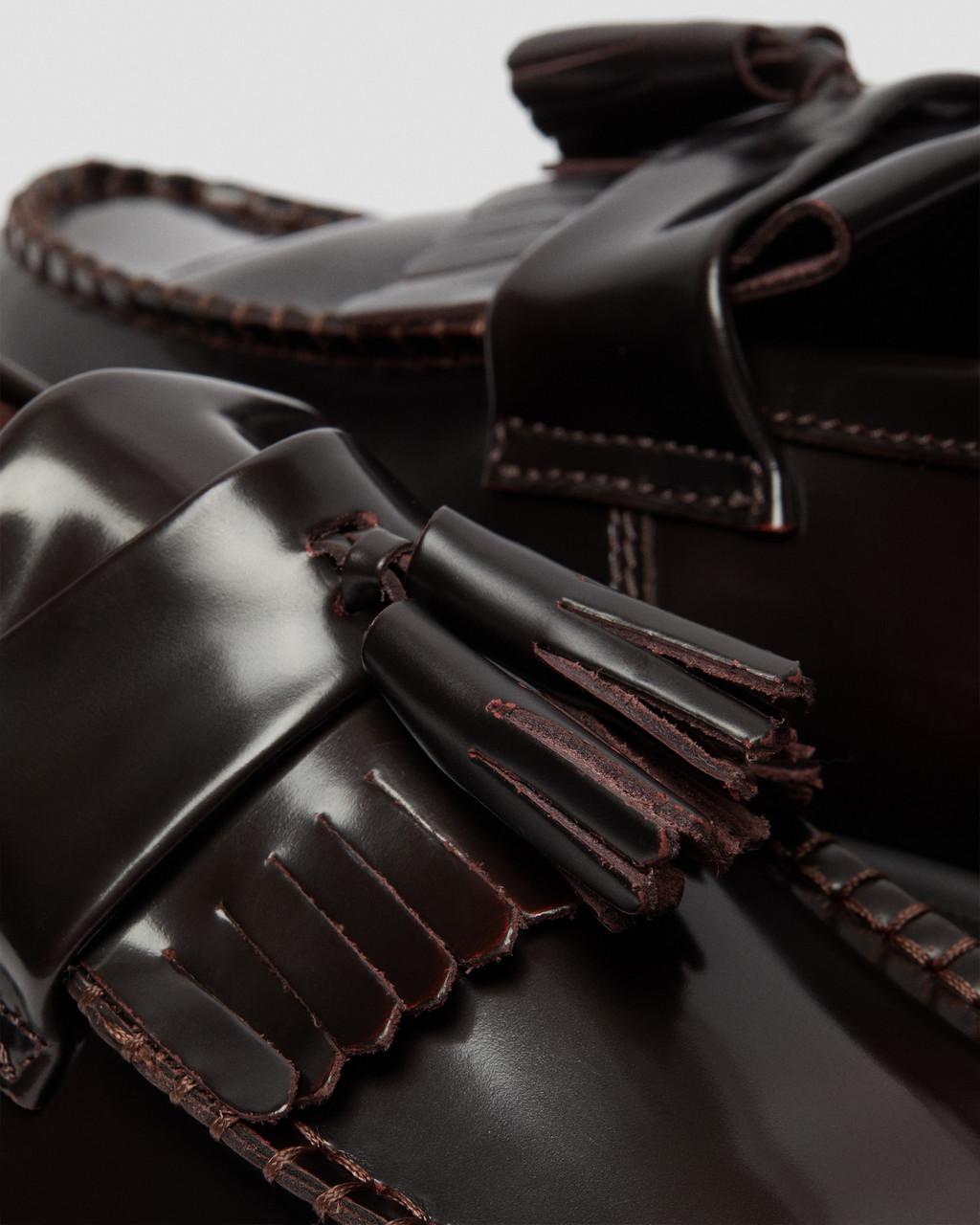 Adrian Arcadia Leather Tassel Loafers