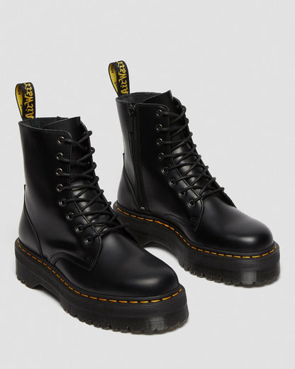 Jadon Smooth Leather Platform Boots