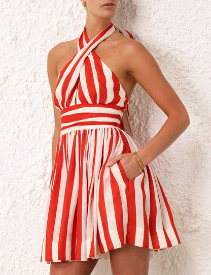 Alight Halter Mini Dress