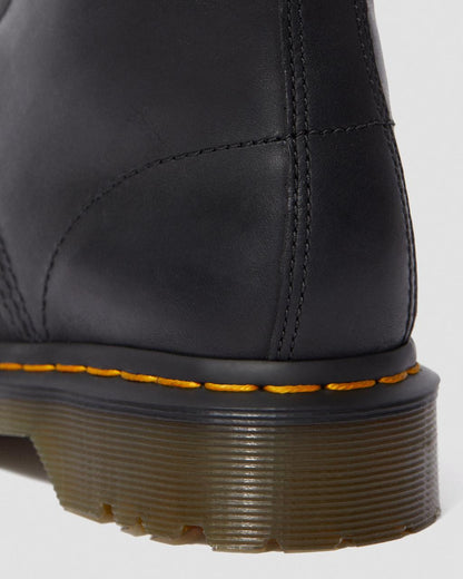1460 Serena Faux Fur Lined Leather Lace Up Boots