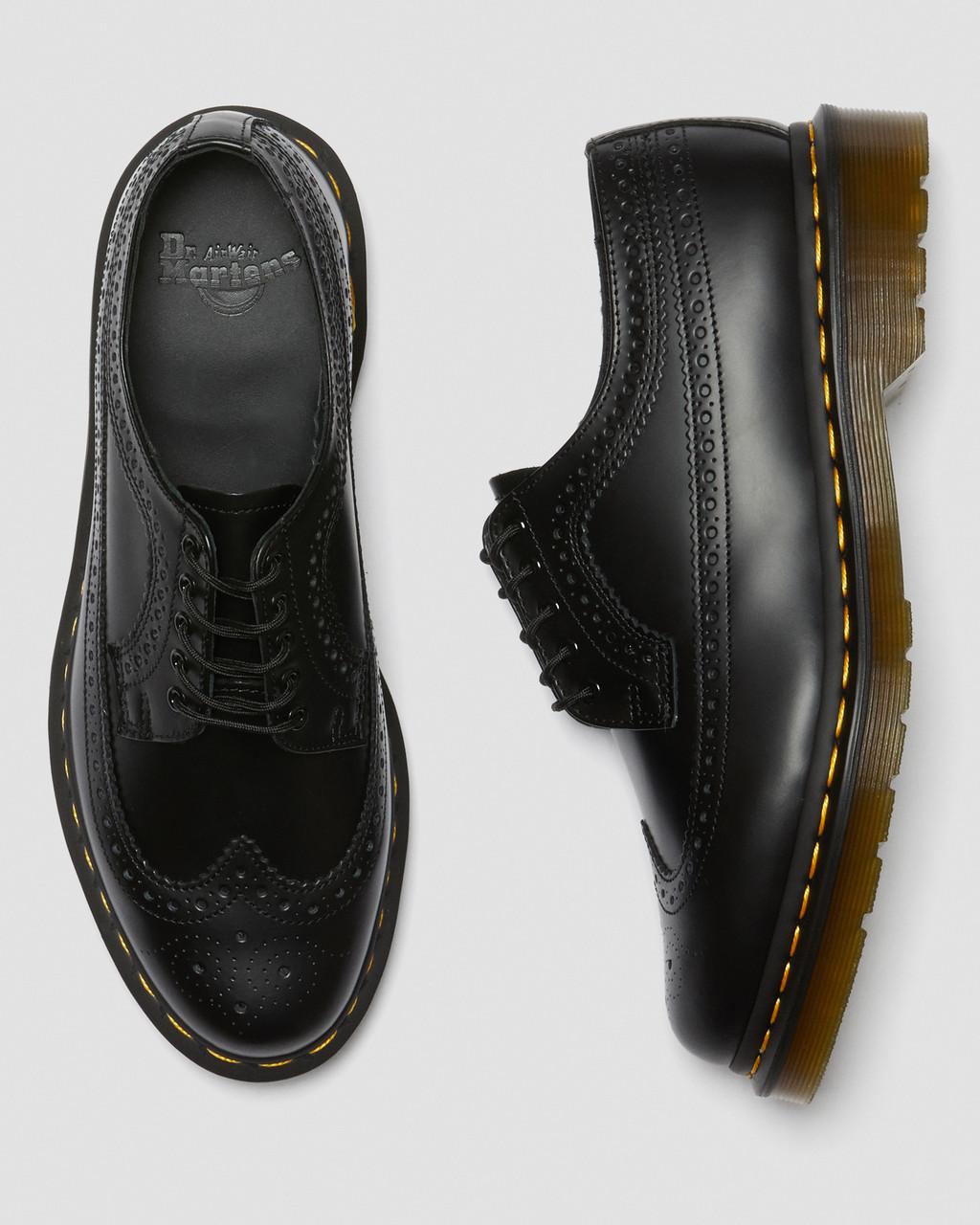 3989 Smooth Leather Brogue Shoes