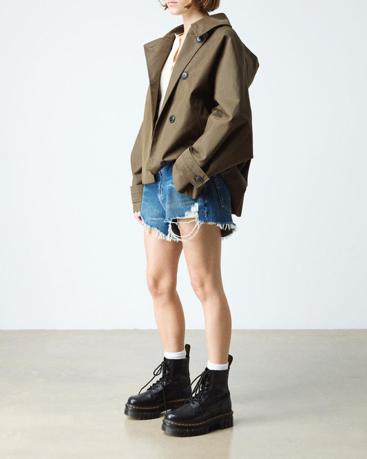 Sinclair Milled Nappa Leather Platform Boots