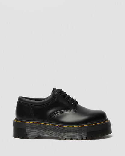8053 Quad Smooth Leather Platform Shoes