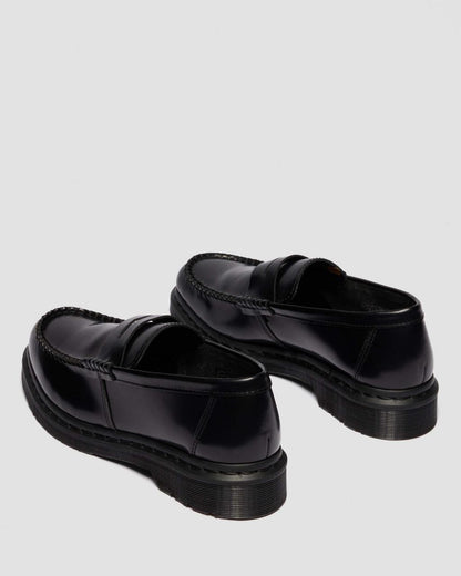 PENTON MONOCHROME SMOOTH LEATHER LOAFERS