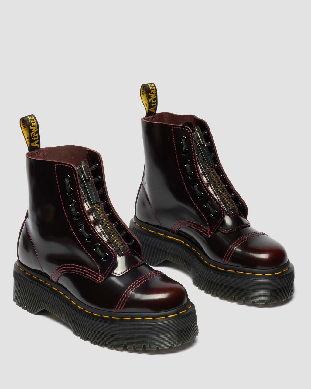 Sinclair Arcadia Leather Platform Boots