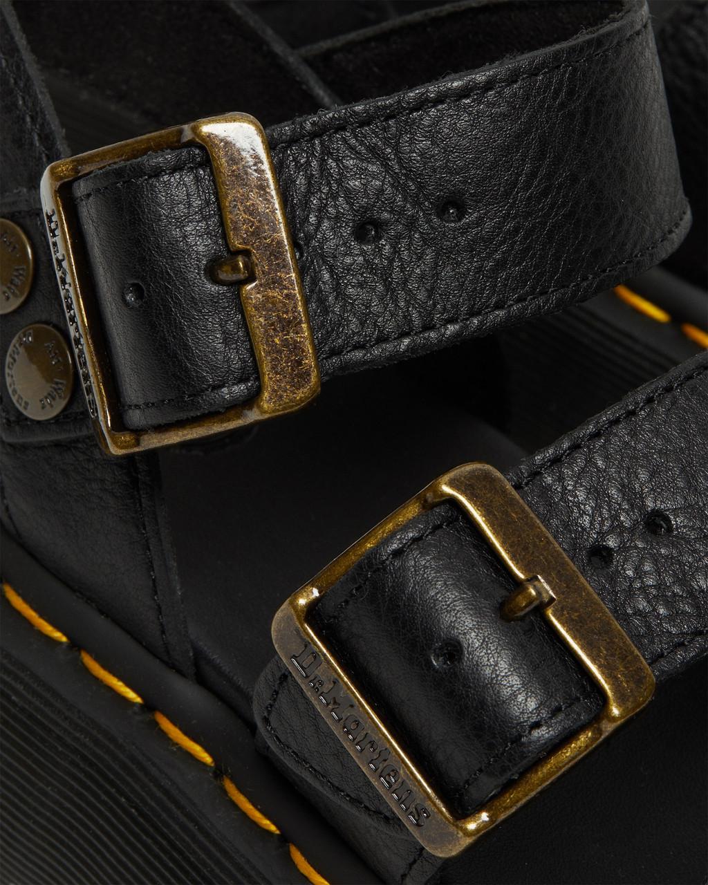 Gryphon Quad Leather Platform Sandals