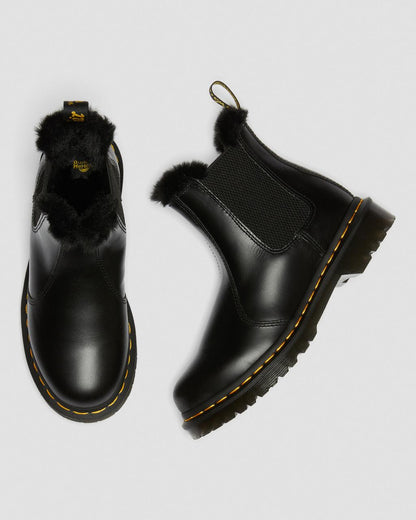 2976 Leonore Faux Fur Lined Chelsea Boots