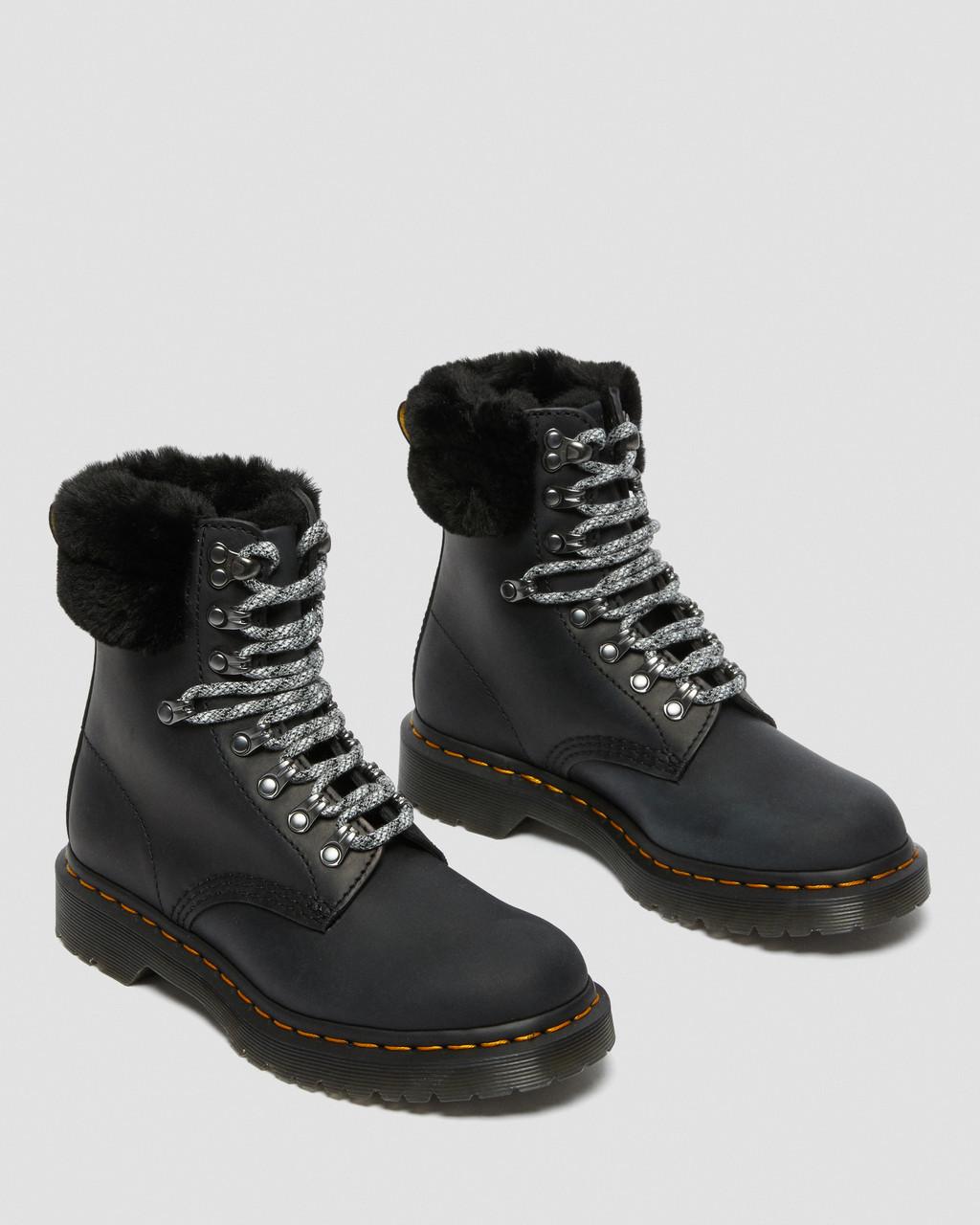1460 Serena Collar Faux Fur Lined Ankle Boots