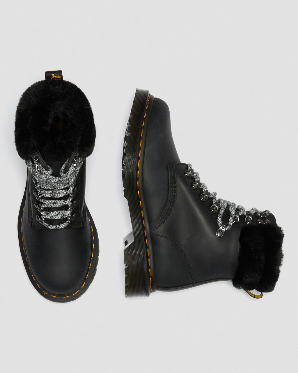 1460 Serena Collar Faux Fur Lined Ankle Boots