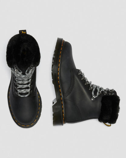 1460 Serena Collar Faux Fur Lined Ankle Boots