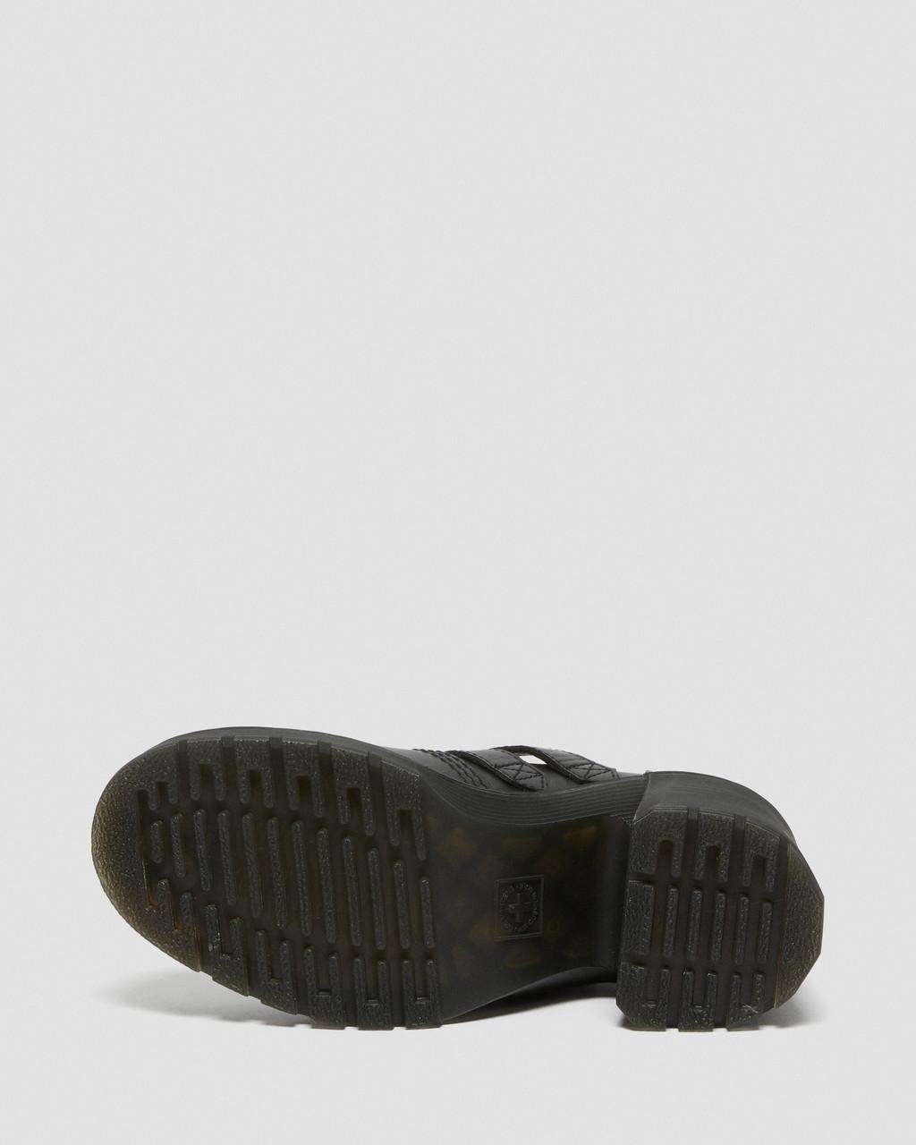 Eviee Sendal Leather Heeled Mary Jane Shoes