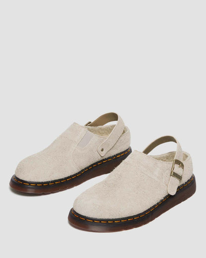 Isham Faux Shearling Lined Suede Mules