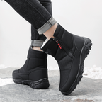 Men’s Waterproof Orthotic Winter Work Boots, Extreme Cold Protection, Non-Slip Durable Sole, All-Day Comfort Insulated Boots
