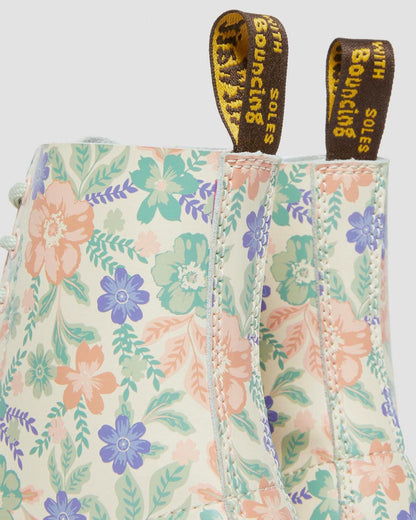 1460 Pascal Floral Reclaimed Leather Boots