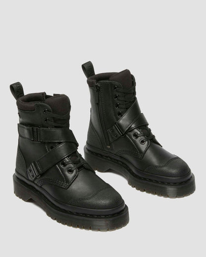 1460 BEX TECH STRAP LEATHER BOOTS