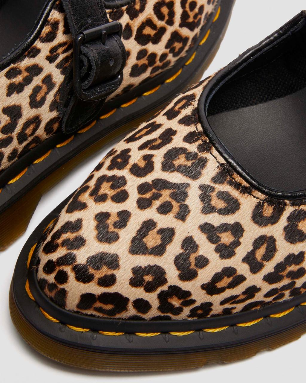 Elphie leopard Mary Jane shoes