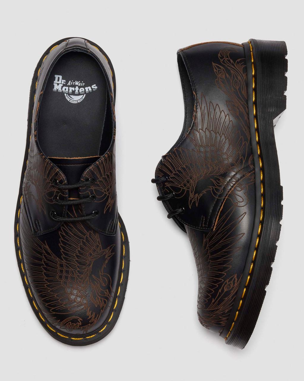 1461 Phoenix Vintage Smooth Leather Shoes
