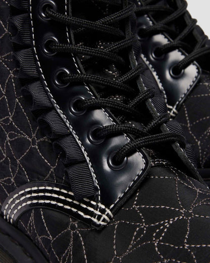 1460 Frill Leather Lace Up Boots