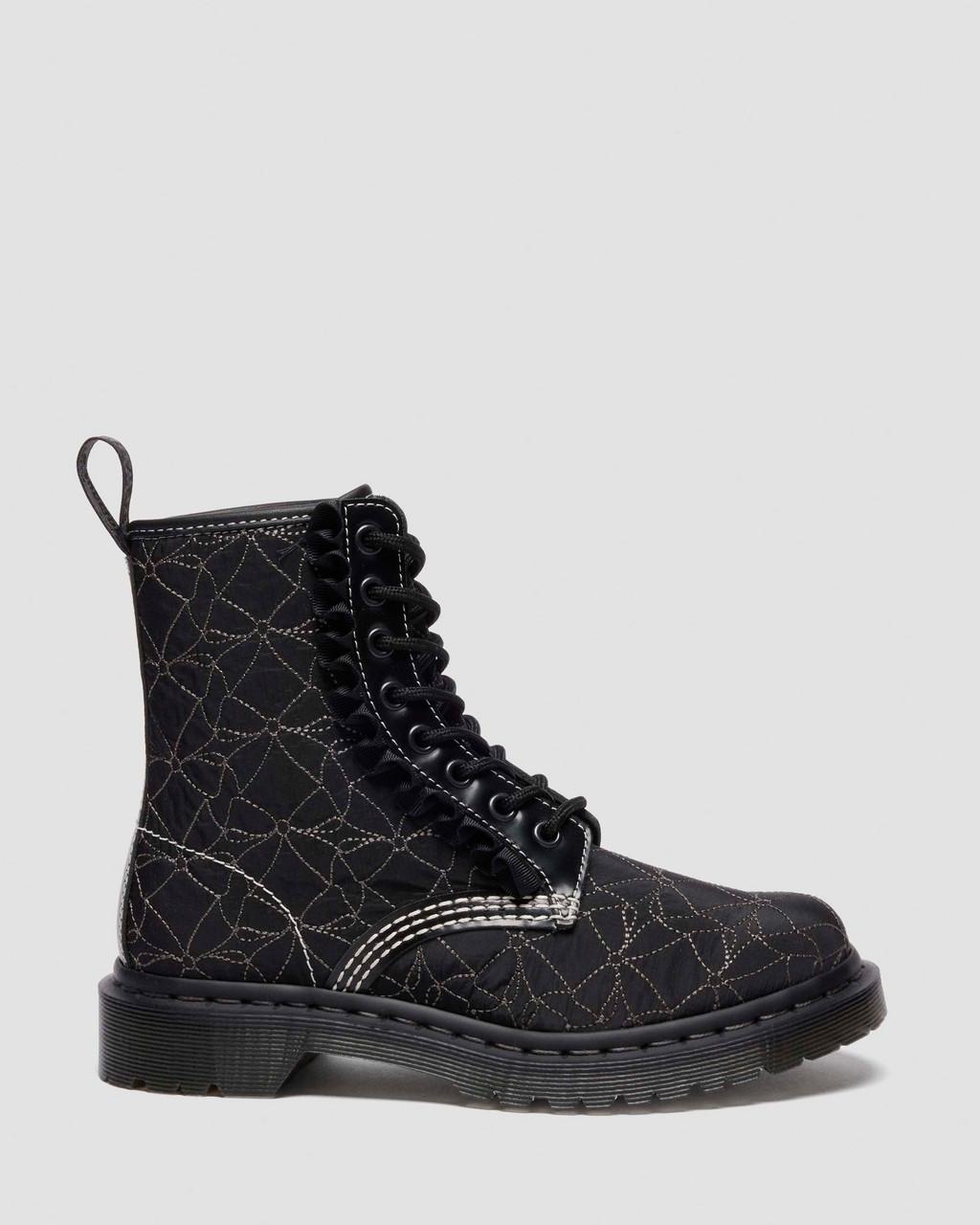 1460 Frill Leather Lace Up Boots