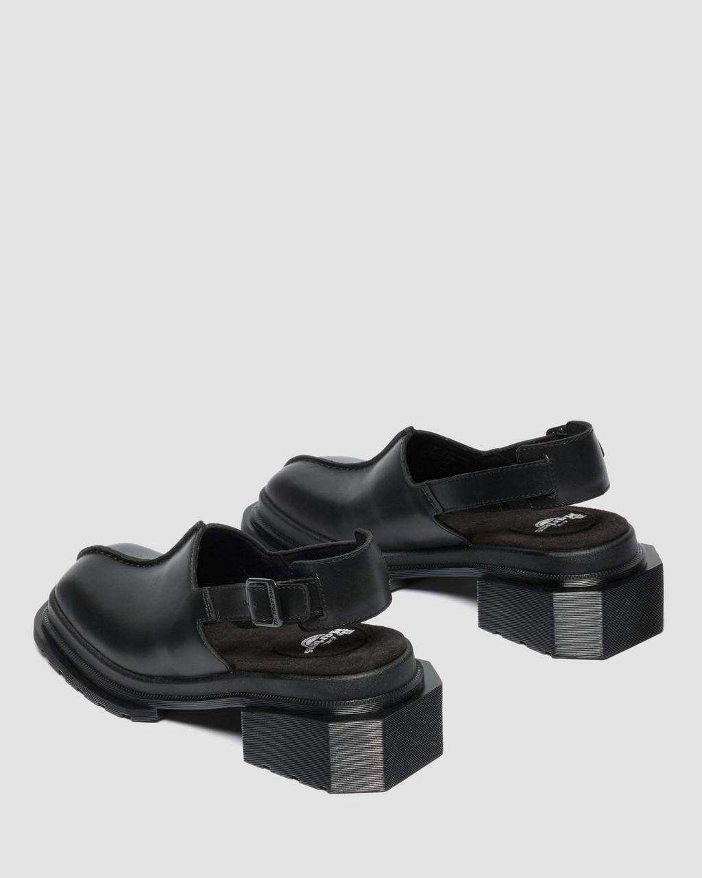 Maybole Square Toe Leather Mules