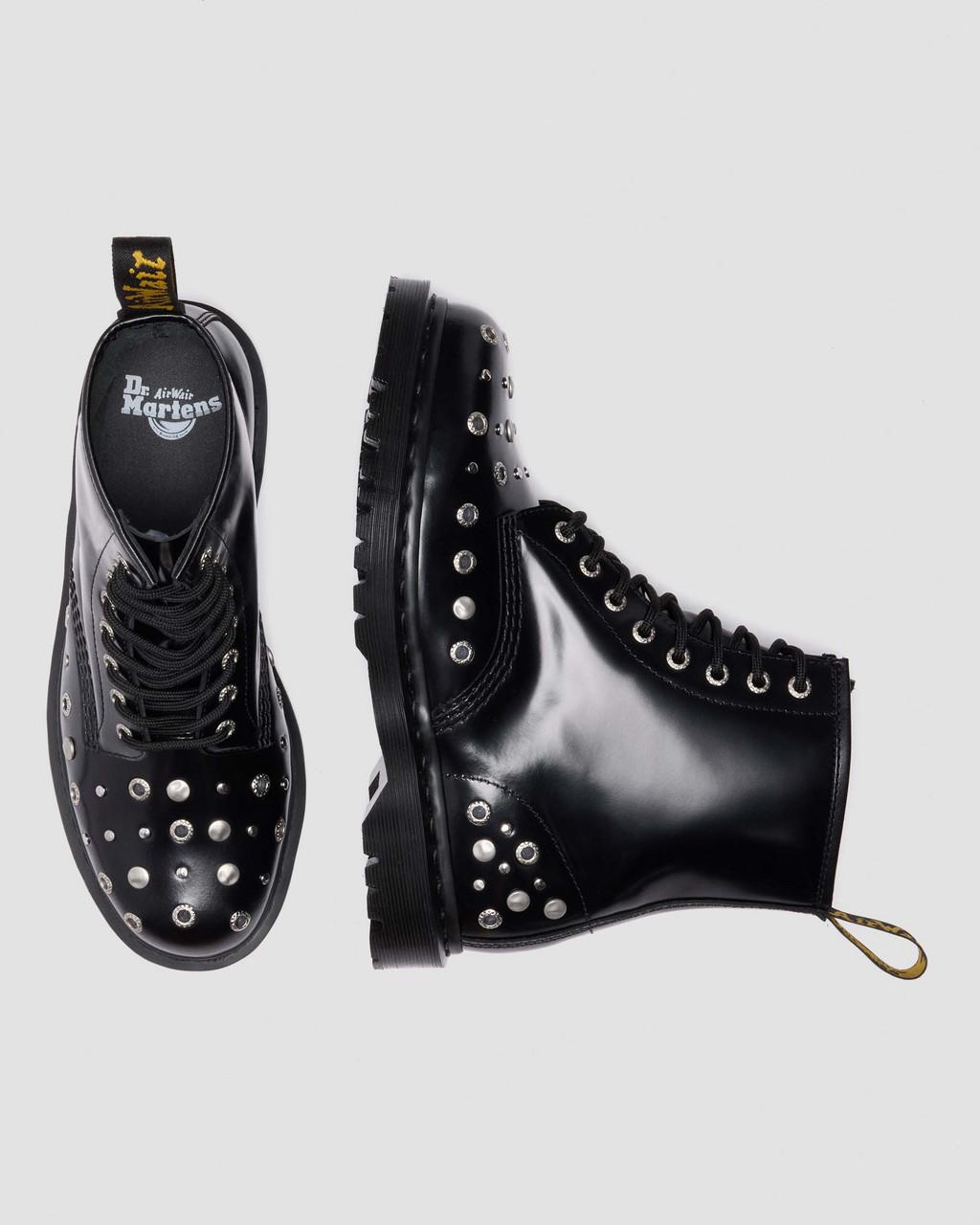 1460 STUDDED BUTTERO LEATHER BOOTS