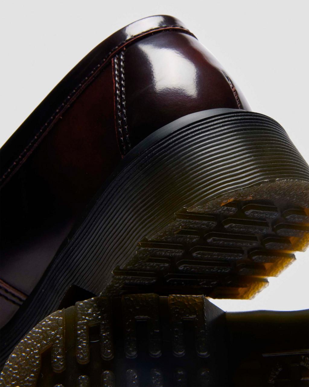 PENTON HEART TWO-TONE RUB-OFF LEATHER LOAFERS