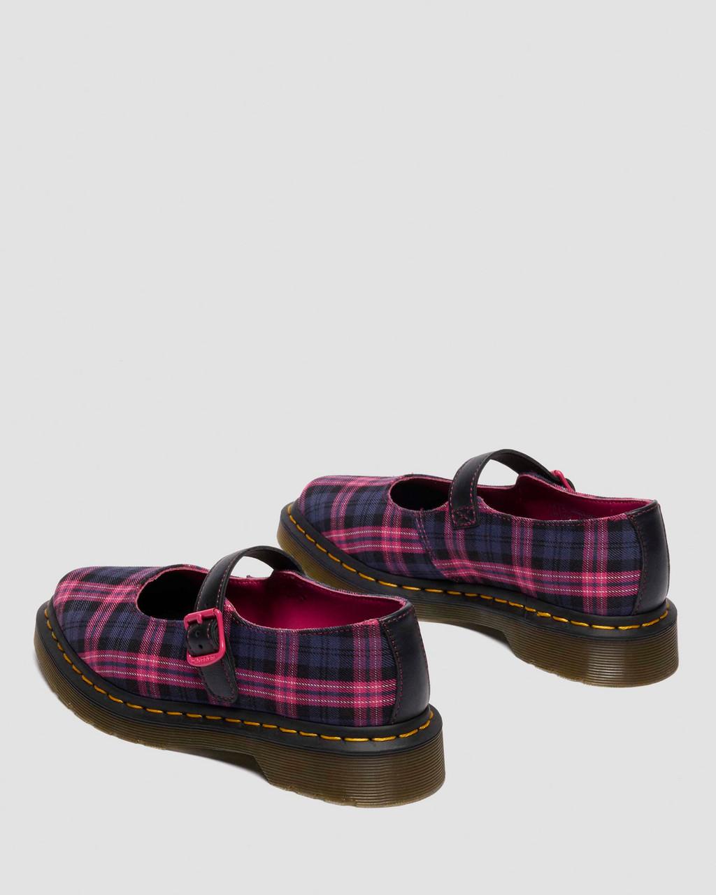 ELPHIE MARY JANE TARTAN SHOES
