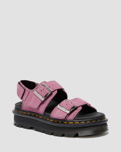 Zebzag Suede Sandals