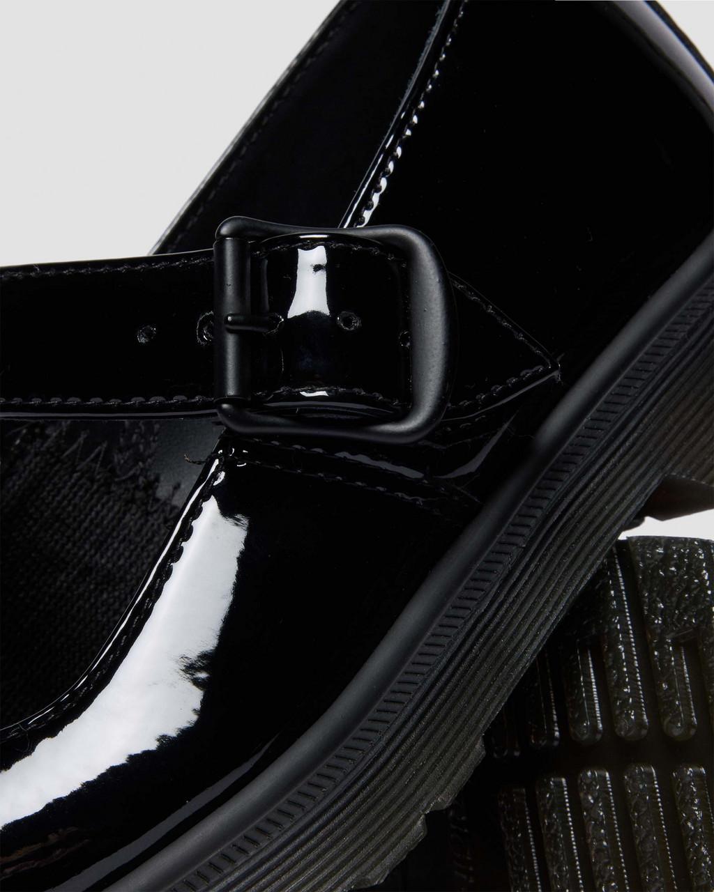 Mariel II Patent Leather Buckle Strap Shoes