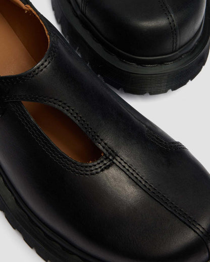 Rejena Mary Jane Old Harness Leather Shoes