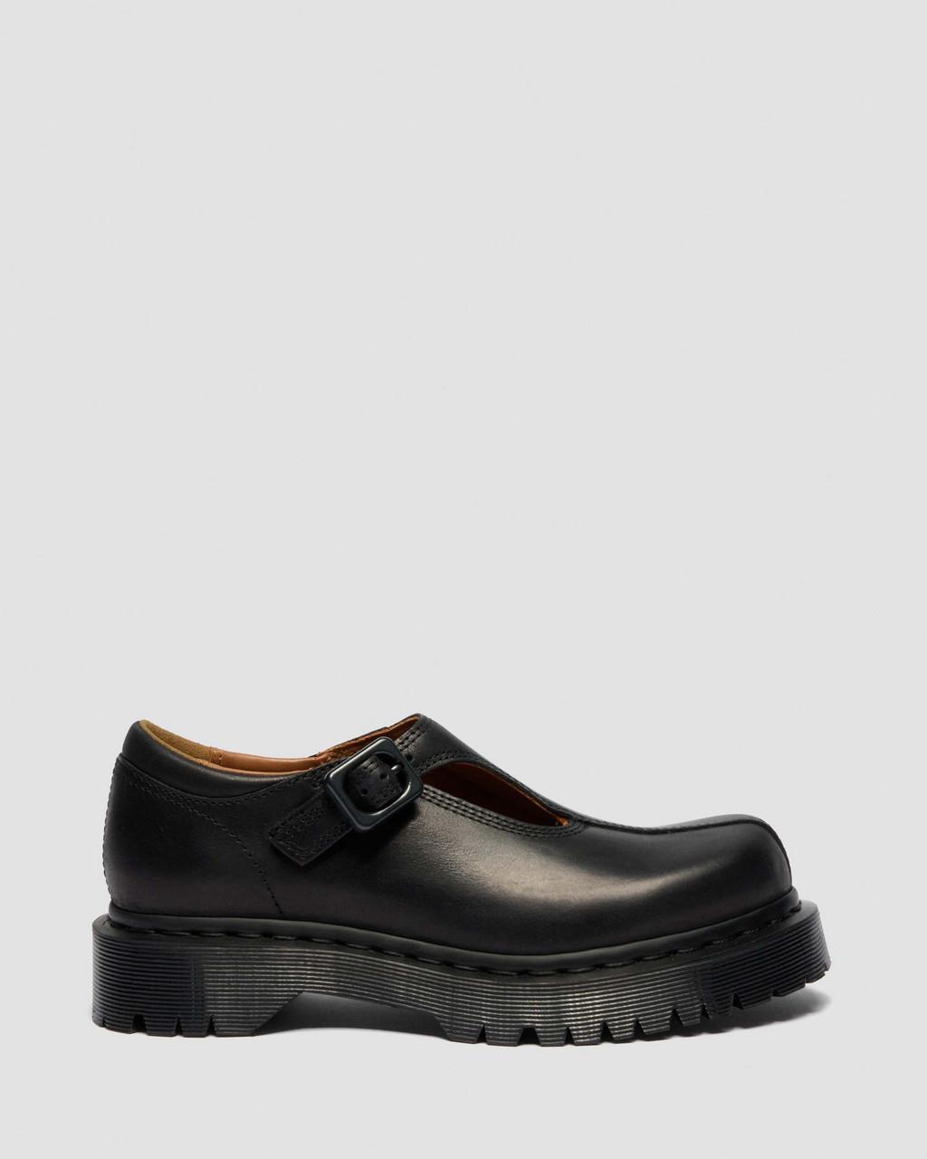 Rejena Mary Jane Old Harness Leather Shoes