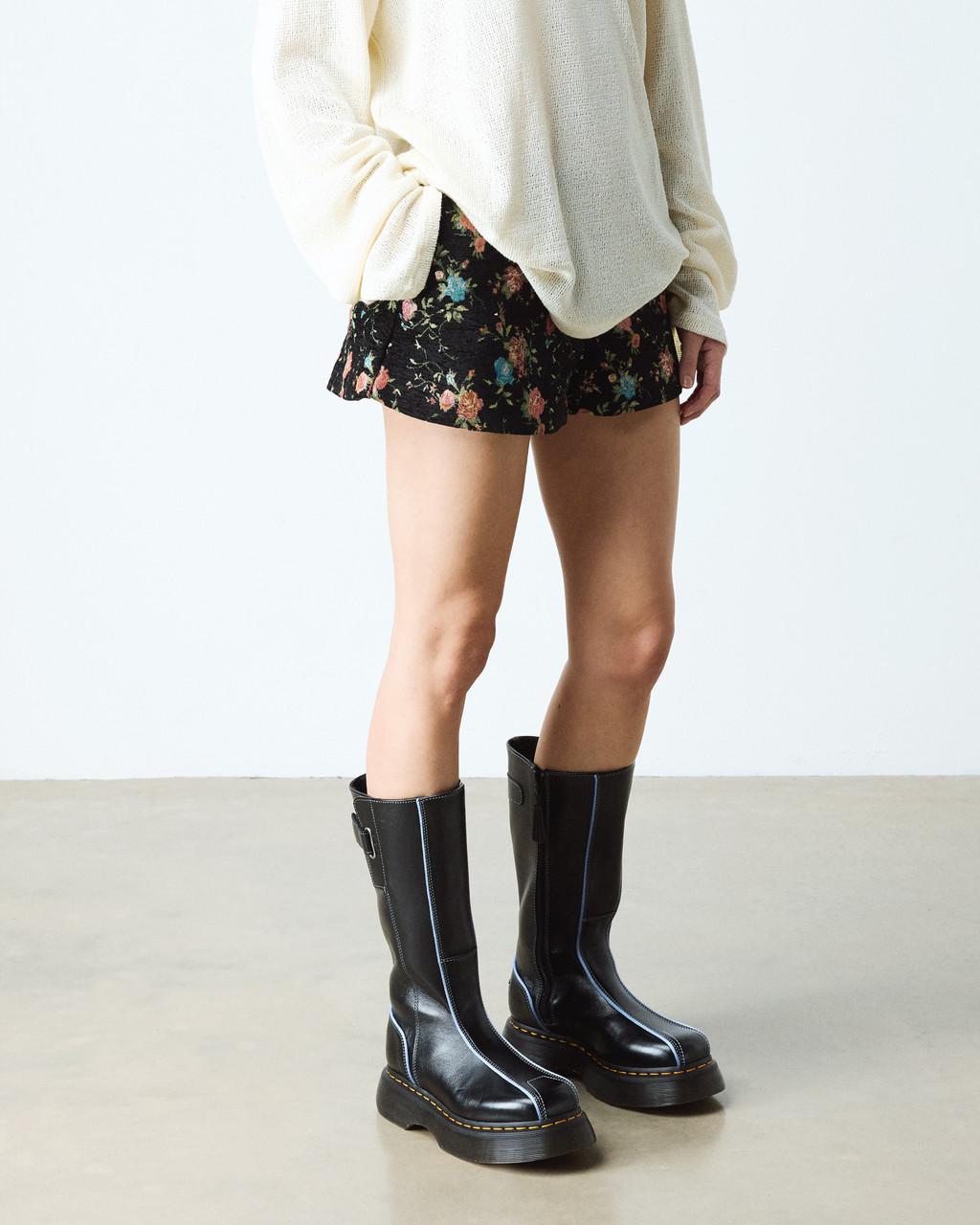 Buzz Hi Gloss Leather Boots