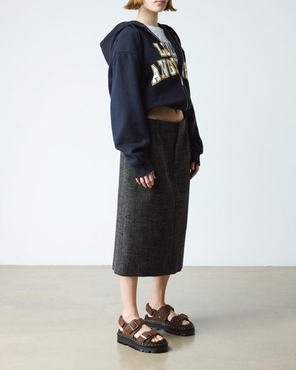 Zebzag Nubuck Platform Sandals