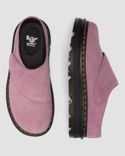 Zebzag Anywair Suede Platform Mules