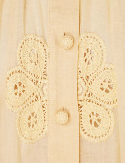 Acadian Embroidered Blouse