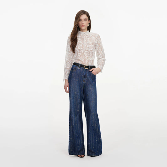 White Lace Blouse