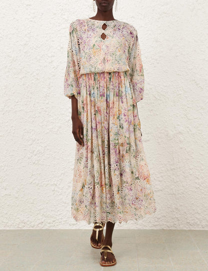 Halliday Embroidered Dress