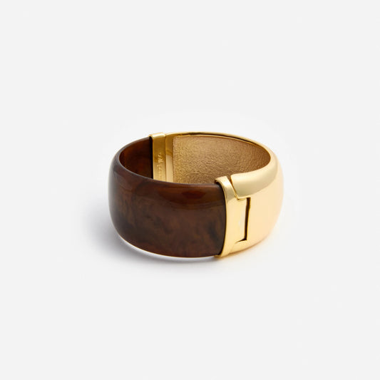 Gold Tiger Eye Bangle