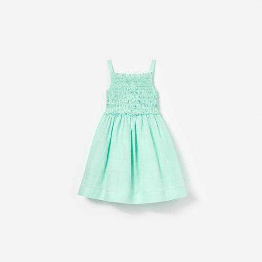 Mint Ramie Dress