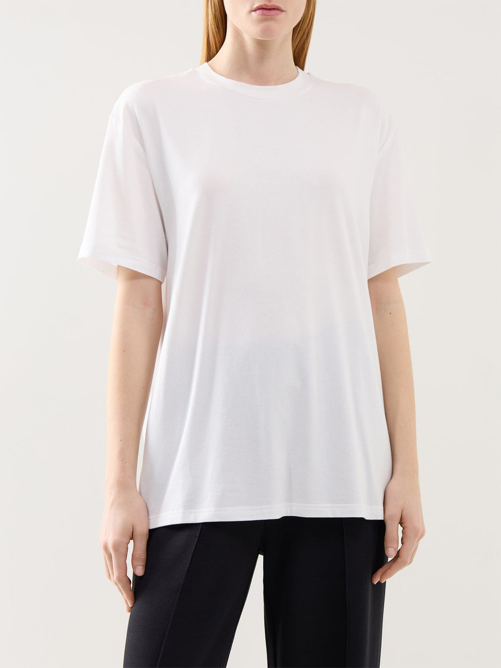 Leighton Boyfriend Tee White