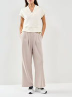 Gracee V Neck Tank Cream