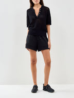 Atrium High Rise Shorts Black