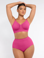 Pocketsh 3-Pack Smooth Seamless Wireless Bra Bundle