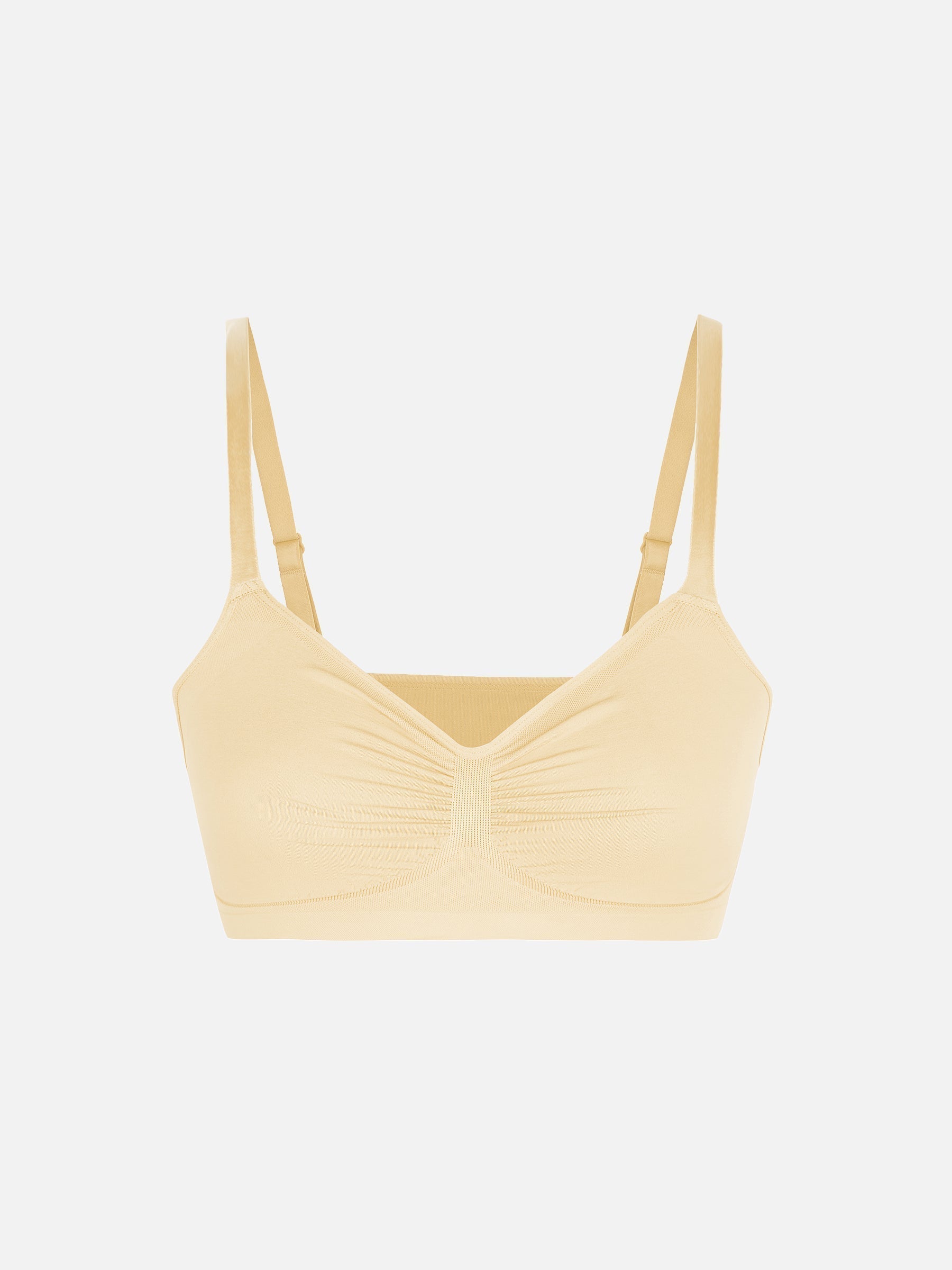 Pocketsh 3-Pack Smooth Seamless Wireless Bra Bundle