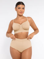 Pocketsh 3-Pack Smooth Seamless Wireless Bra Bundle