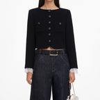 Black Button Down Jacket
