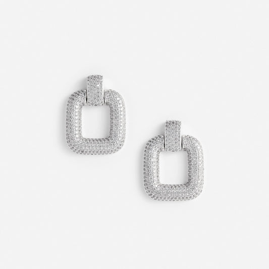 Crystal Knocker Earrings