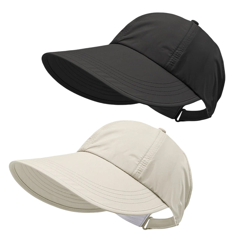 Women's Wide-Brim Sun Hat🌞UV Protection, Quick-Dry Fabric & Breathable Comfort for Beach & Travel 👒